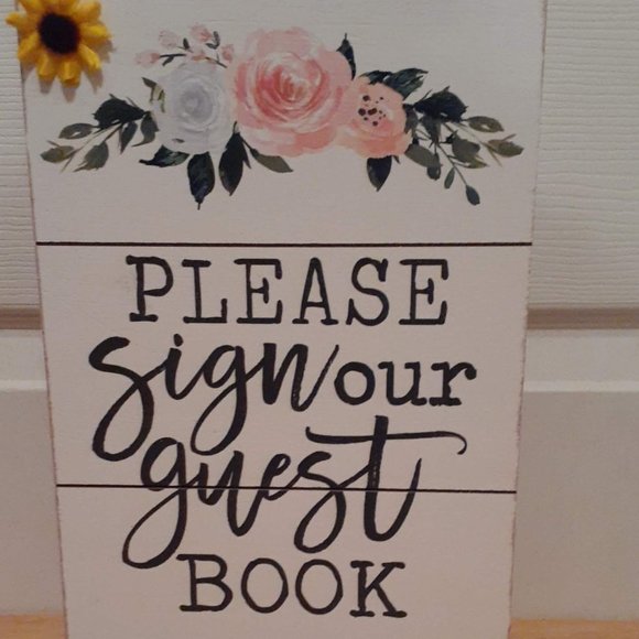 Guest Book Sign - Picture 2 of 4